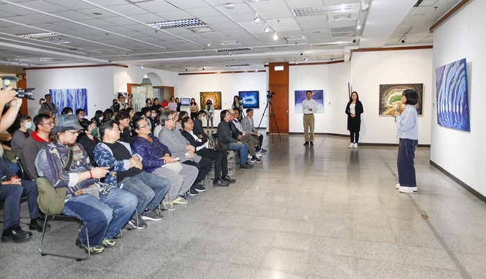 2026/3/6「樹河」胡采炘個展開幕圖片