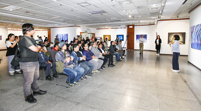 2026/3/6「樹河」胡采炘個展開幕圖片