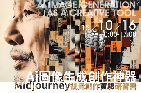 AI圖像生成創作神器-Midjourney視覺創作實驗研習營