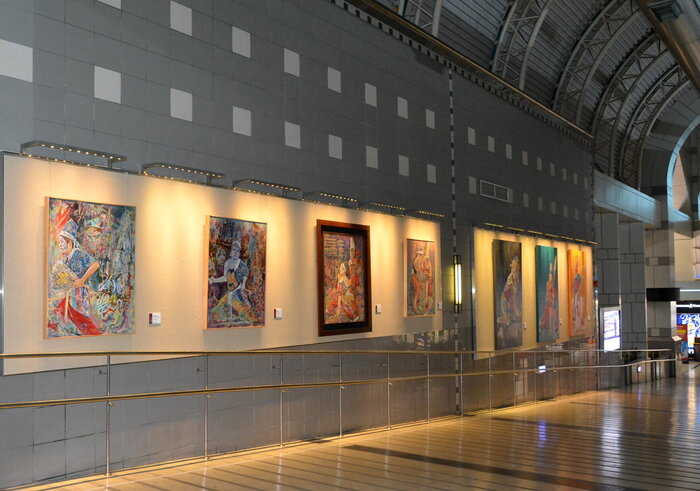 高雄機場將神演藝-莊洊有油畫個展圖片