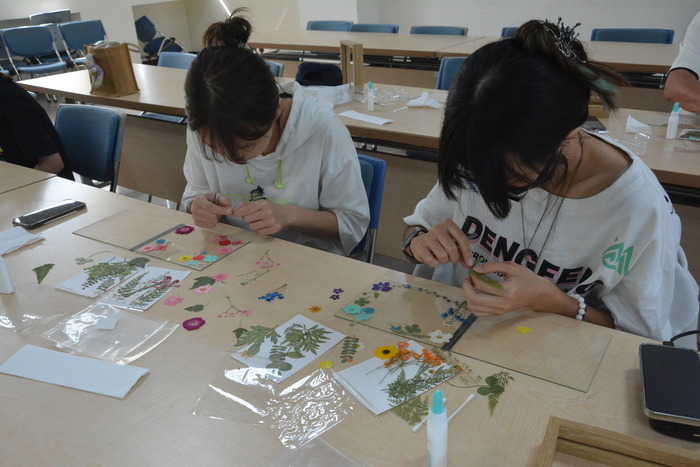2026/4/22「時光凝花」壓花告示牌手作體驗圖片