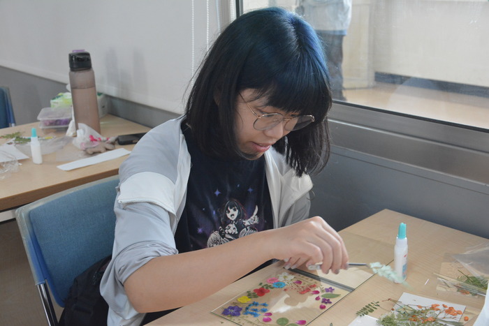 2026/4/22「時光凝花」壓花告示牌手作體驗圖片
