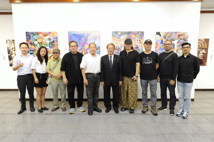 正修科藝處開學首展《像素的覺醒》登場 蔡頌德展圖片